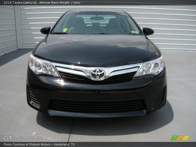 Attitude Black Metallic / Ivory 2014 Toyota Camry LE