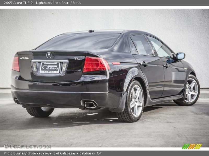 Nighthawk Black Pearl / Black 2005 Acura TL 3.2
