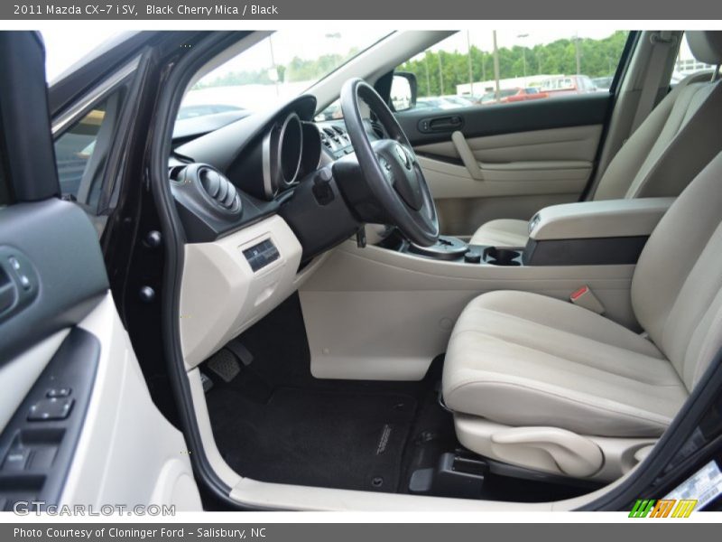 Black Cherry Mica / Black 2011 Mazda CX-7 i SV