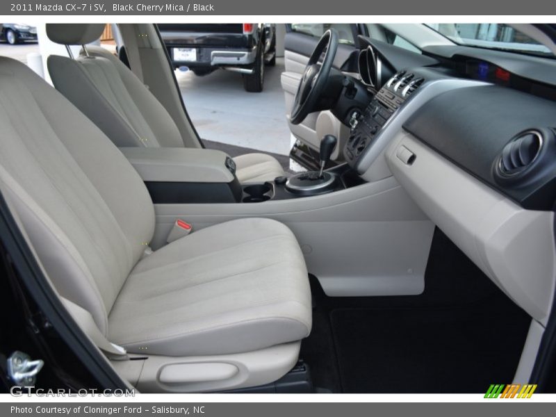 Black Cherry Mica / Black 2011 Mazda CX-7 i SV