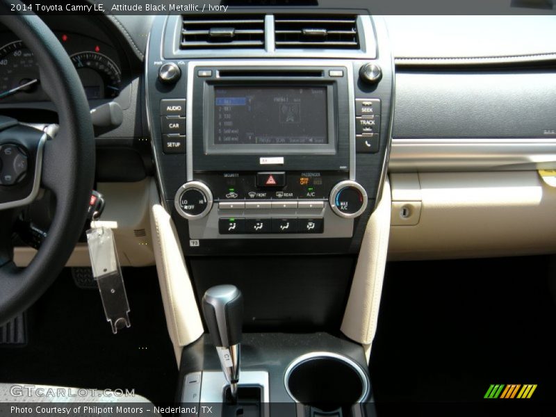 Attitude Black Metallic / Ivory 2014 Toyota Camry LE