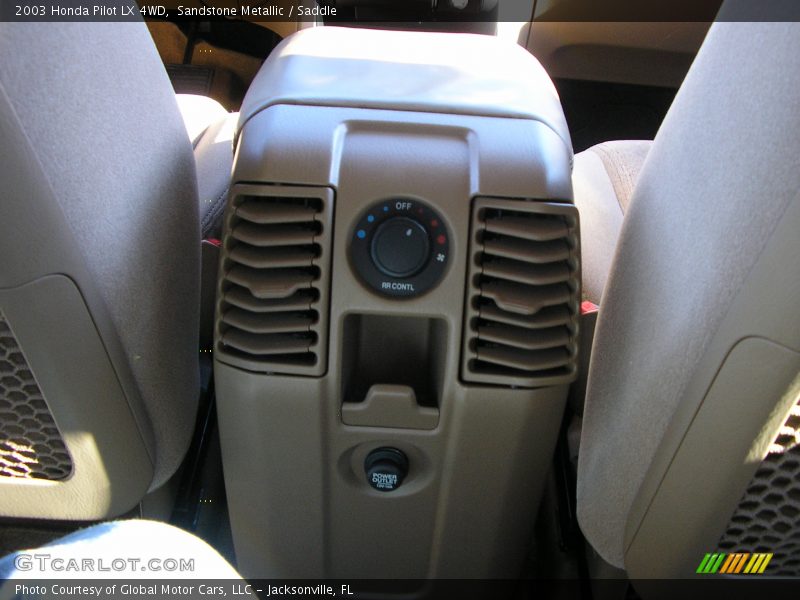 Sandstone Metallic / Saddle 2003 Honda Pilot LX 4WD