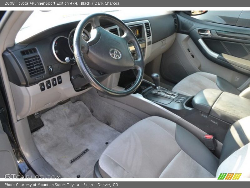 Black / Dark Charcoal 2008 Toyota 4Runner Sport Edition 4x4