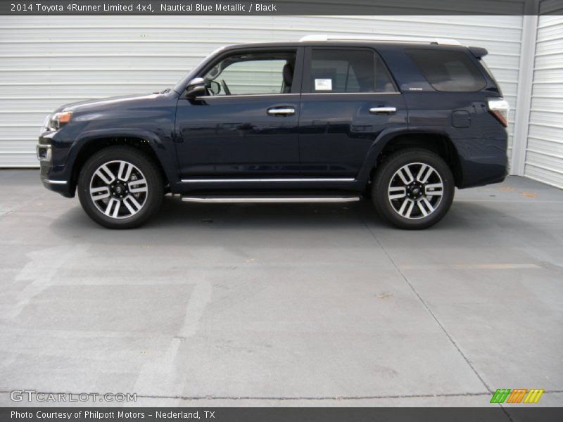 Nautical Blue Metallic / Black 2014 Toyota 4Runner Limited 4x4