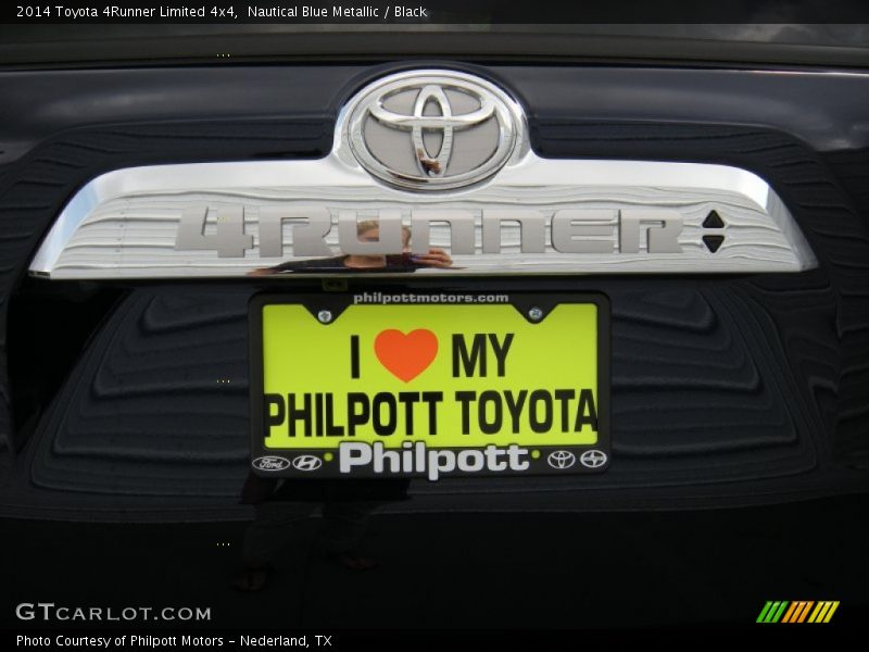 Nautical Blue Metallic / Black 2014 Toyota 4Runner Limited 4x4