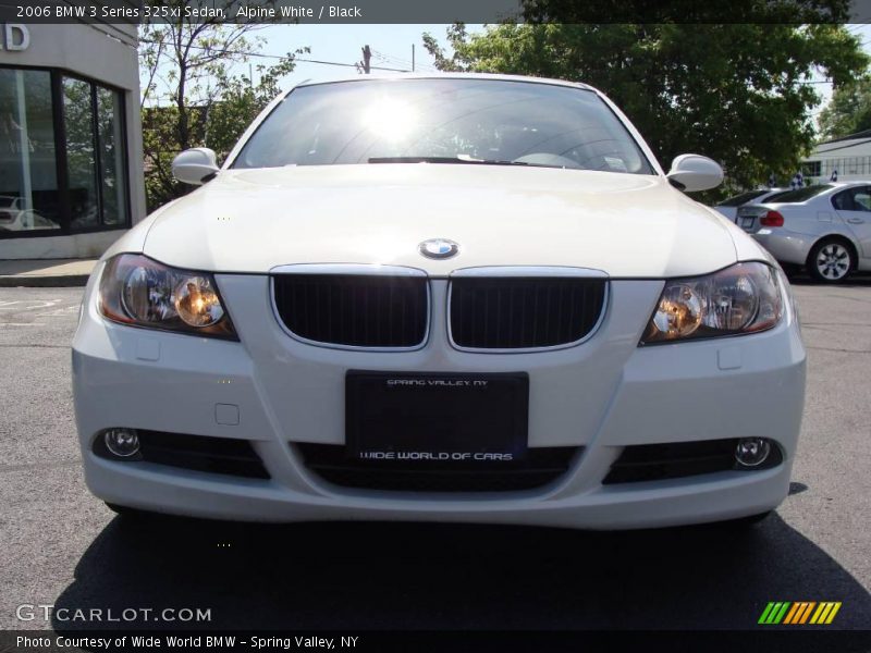 Alpine White / Black 2006 BMW 3 Series 325xi Sedan