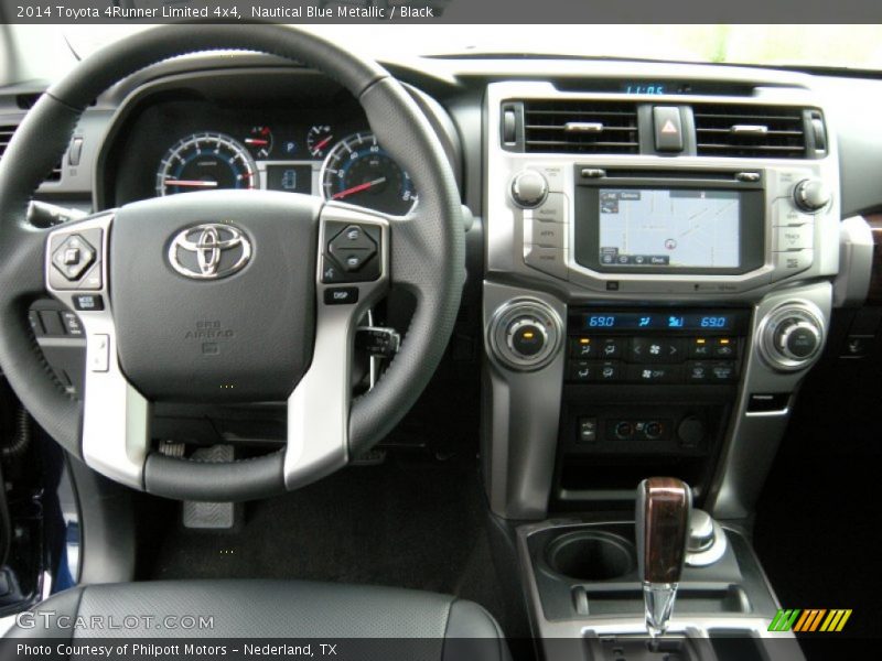 Nautical Blue Metallic / Black 2014 Toyota 4Runner Limited 4x4