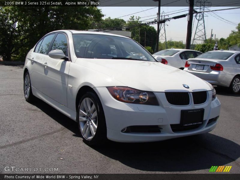 Alpine White / Black 2006 BMW 3 Series 325xi Sedan