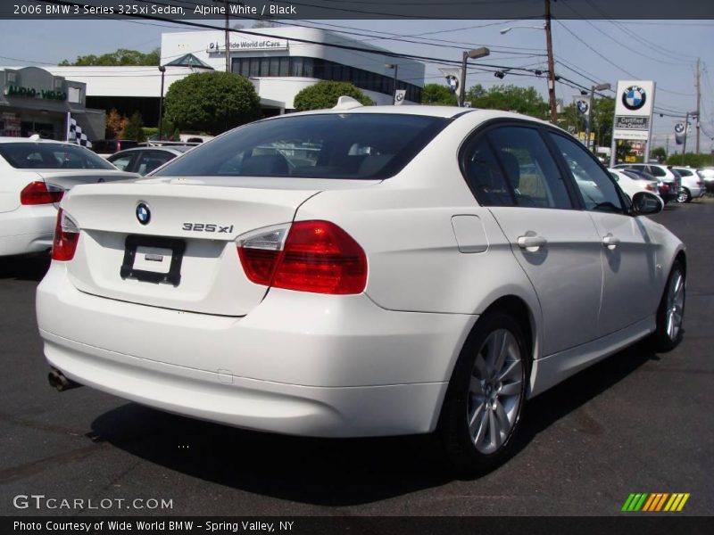 Alpine White / Black 2006 BMW 3 Series 325xi Sedan