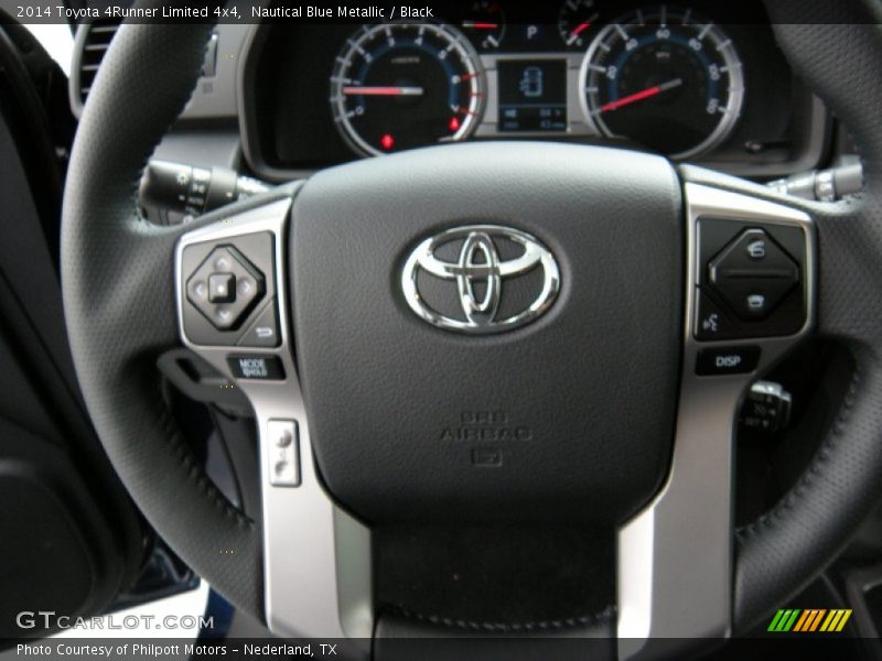 Nautical Blue Metallic / Black 2014 Toyota 4Runner Limited 4x4