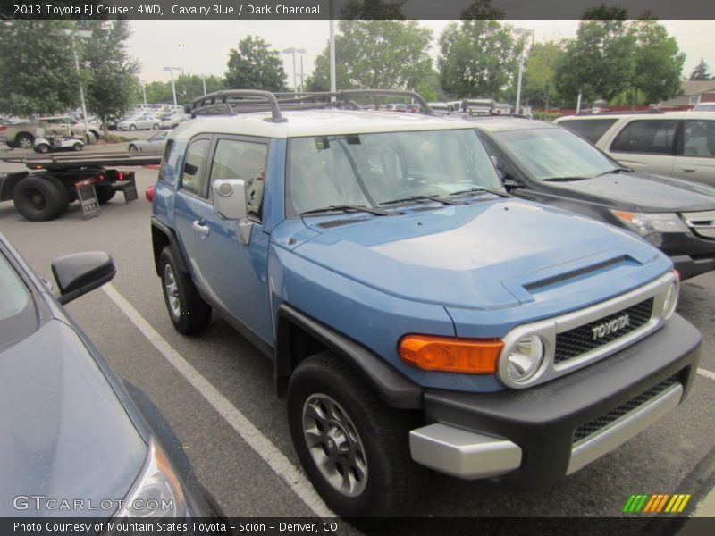 Cavalry Blue / Dark Charcoal 2013 Toyota FJ Cruiser 4WD