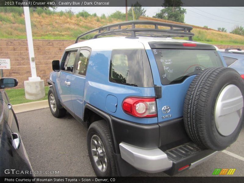 Cavalry Blue / Dark Charcoal 2013 Toyota FJ Cruiser 4WD