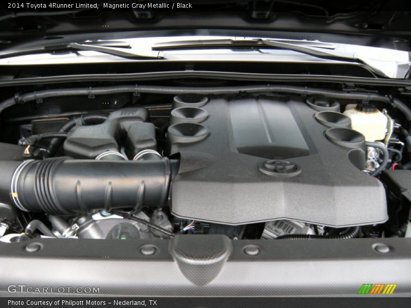 Magnetic Gray Metallic / Black 2014 Toyota 4Runner Limited