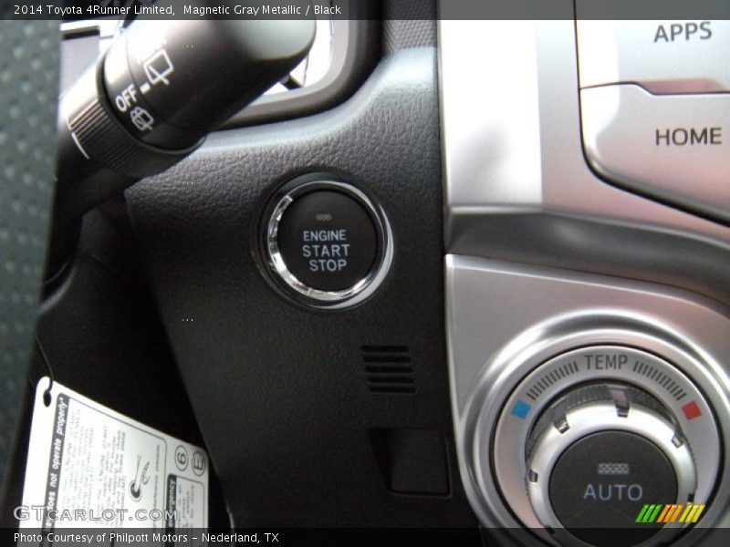 Controls of 2014 4Runner Limited
