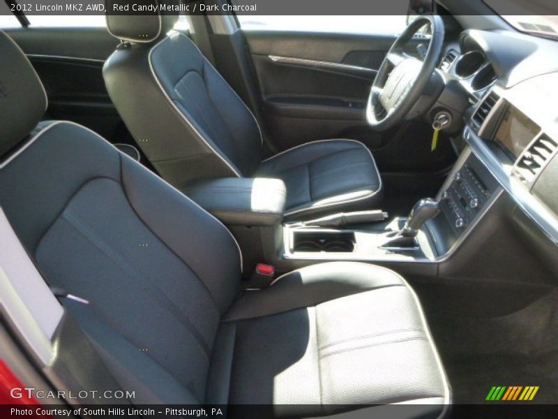 Red Candy Metallic / Dark Charcoal 2012 Lincoln MKZ AWD
