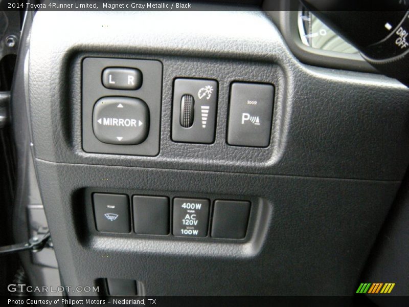 Controls of 2014 4Runner Limited
