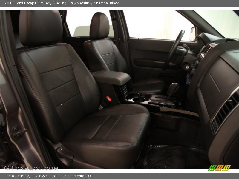 Sterling Grey Metallic / Charcoal Black 2011 Ford Escape Limited