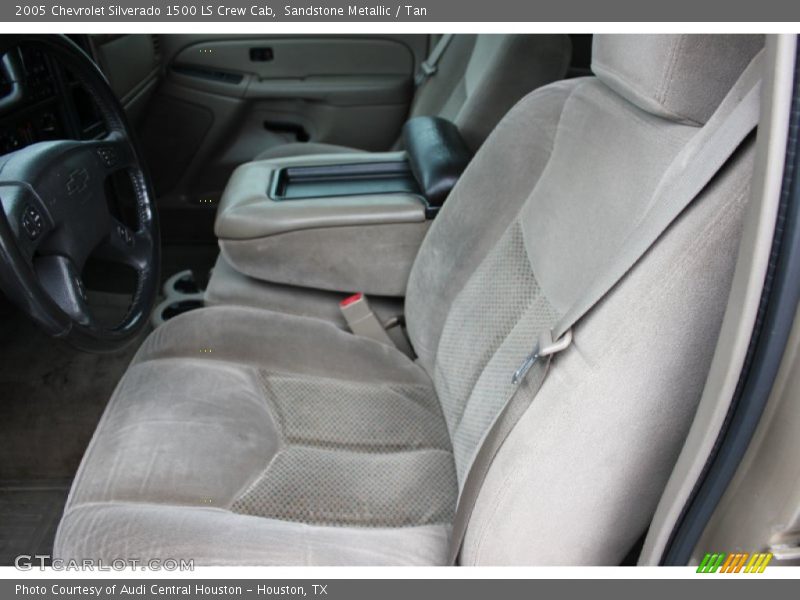 Sandstone Metallic / Tan 2005 Chevrolet Silverado 1500 LS Crew Cab