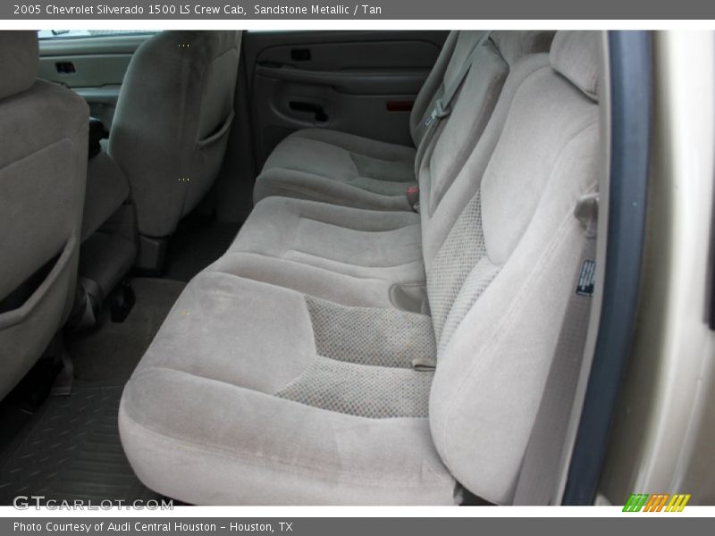 Rear Seat of 2005 Silverado 1500 LS Crew Cab