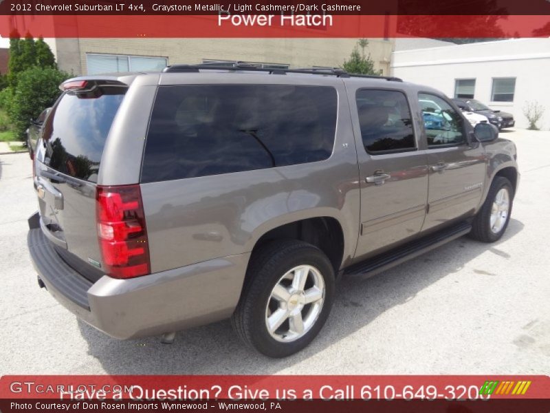 Graystone Metallic / Light Cashmere/Dark Cashmere 2012 Chevrolet Suburban LT 4x4
