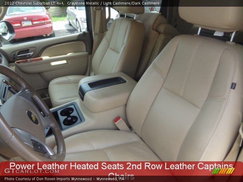 Graystone Metallic / Light Cashmere/Dark Cashmere 2012 Chevrolet Suburban LT 4x4
