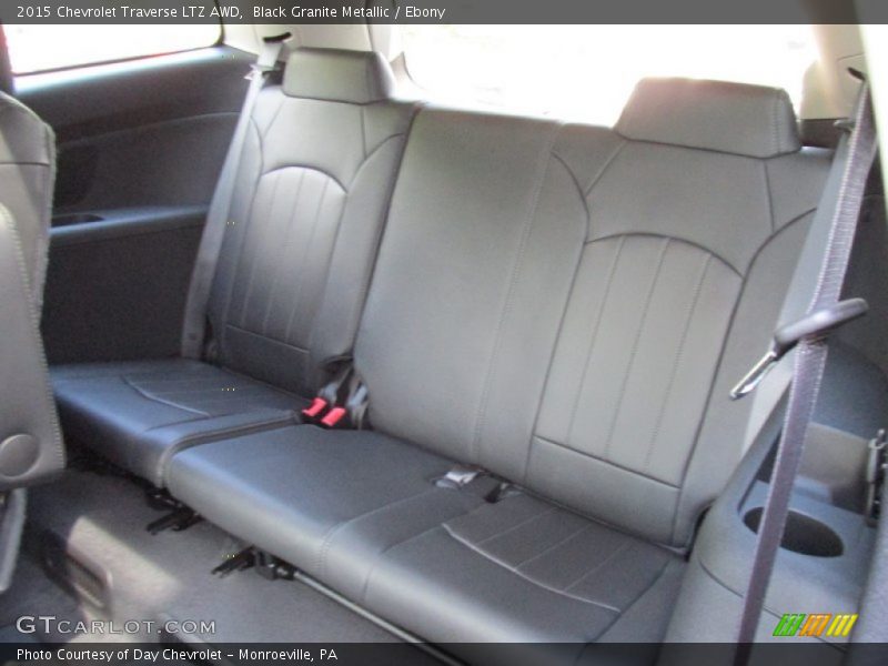 Black Granite Metallic / Ebony 2015 Chevrolet Traverse LTZ AWD