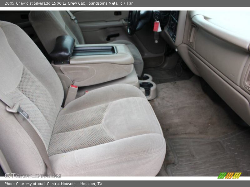 Sandstone Metallic / Tan 2005 Chevrolet Silverado 1500 LS Crew Cab