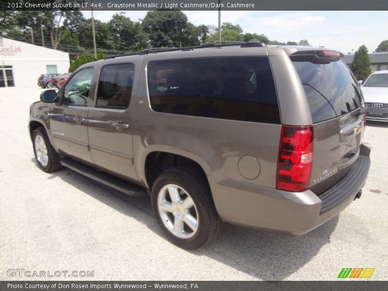 Graystone Metallic / Light Cashmere/Dark Cashmere 2012 Chevrolet Suburban LT 4x4