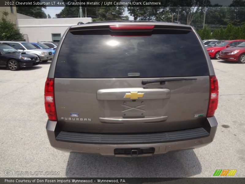 Graystone Metallic / Light Cashmere/Dark Cashmere 2012 Chevrolet Suburban LT 4x4