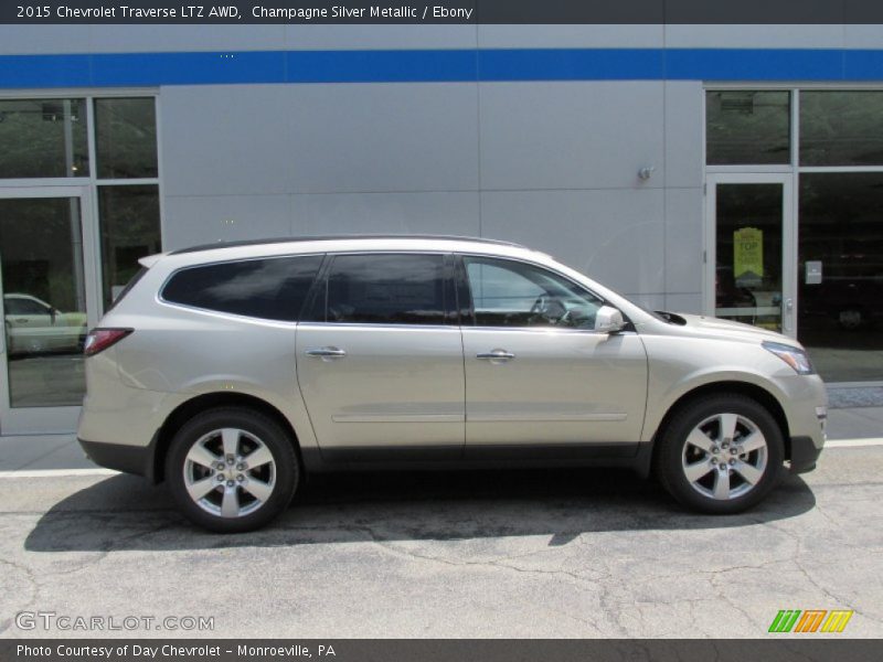  2015 Traverse LTZ AWD Champagne Silver Metallic