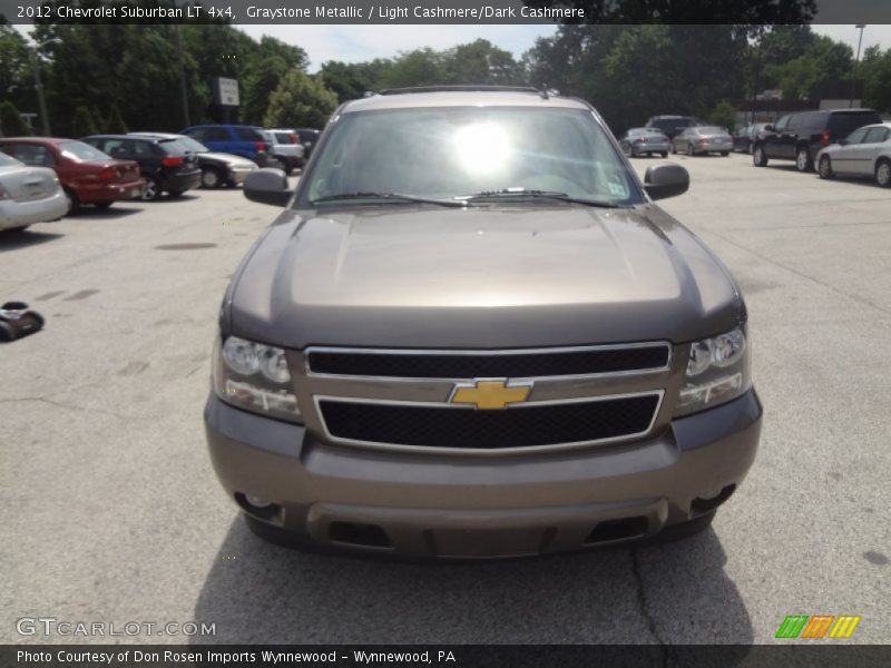 Graystone Metallic / Light Cashmere/Dark Cashmere 2012 Chevrolet Suburban LT 4x4