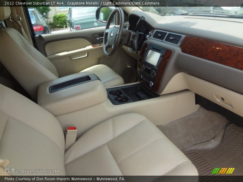 Graystone Metallic / Light Cashmere/Dark Cashmere 2012 Chevrolet Suburban LT 4x4