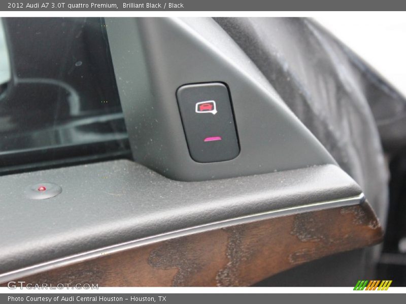 Brilliant Black / Black 2012 Audi A7 3.0T quattro Premium