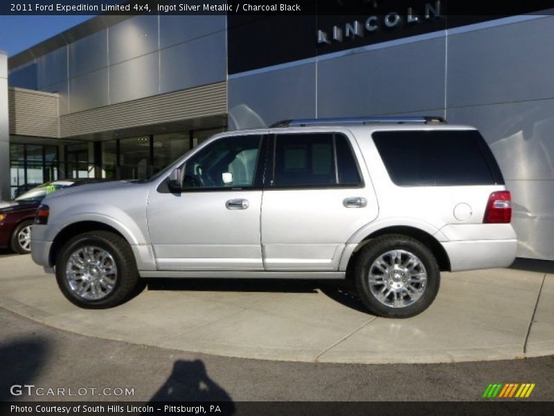 Ingot Silver Metallic / Charcoal Black 2011 Ford Expedition Limited 4x4