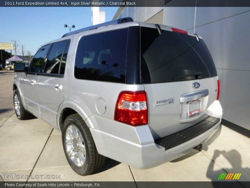 Ingot Silver Metallic / Charcoal Black 2011 Ford Expedition Limited 4x4