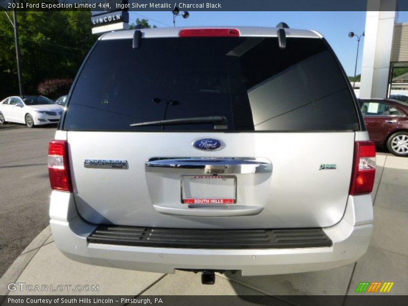 Ingot Silver Metallic / Charcoal Black 2011 Ford Expedition Limited 4x4
