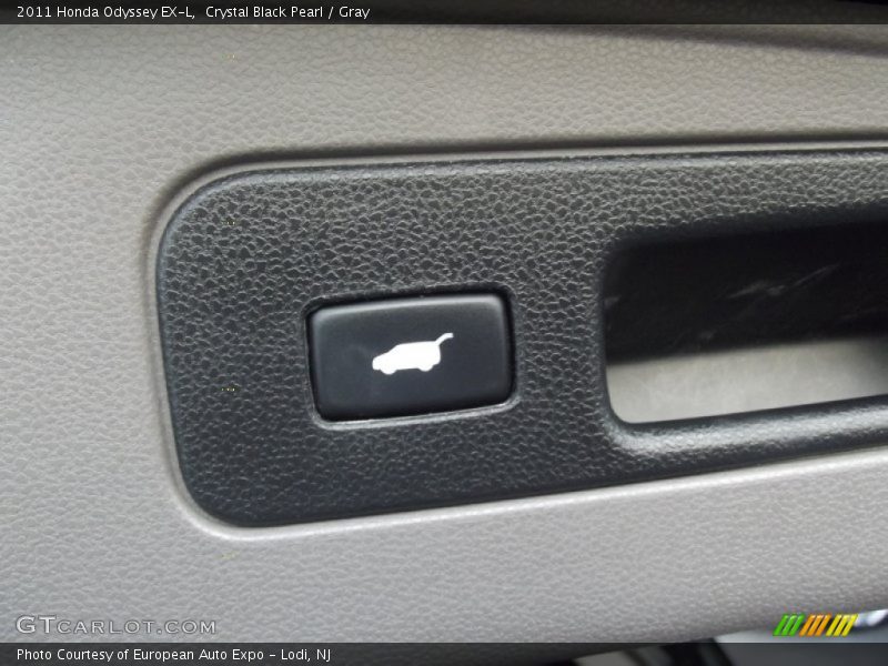 Crystal Black Pearl / Gray 2011 Honda Odyssey EX-L