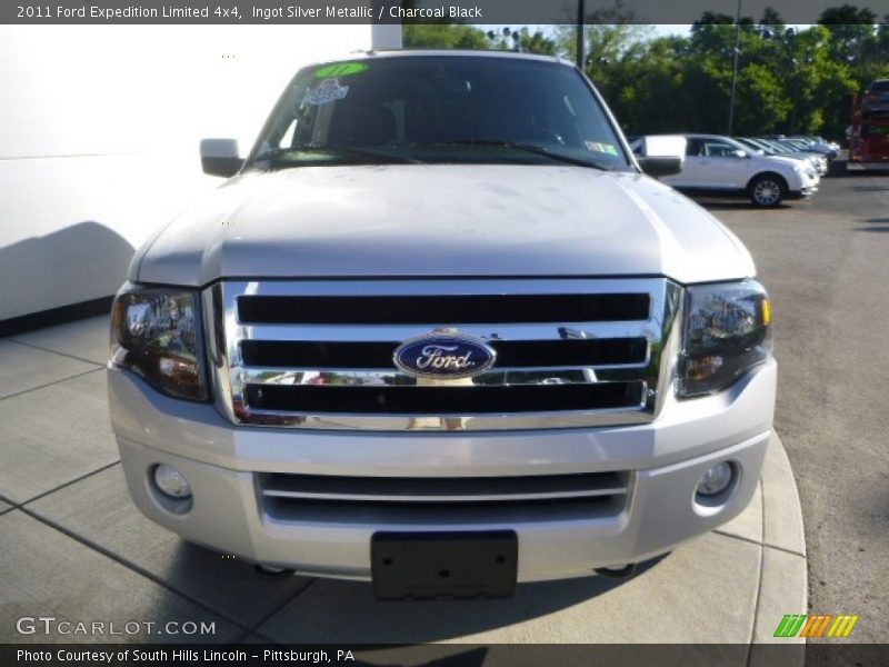 Ingot Silver Metallic / Charcoal Black 2011 Ford Expedition Limited 4x4