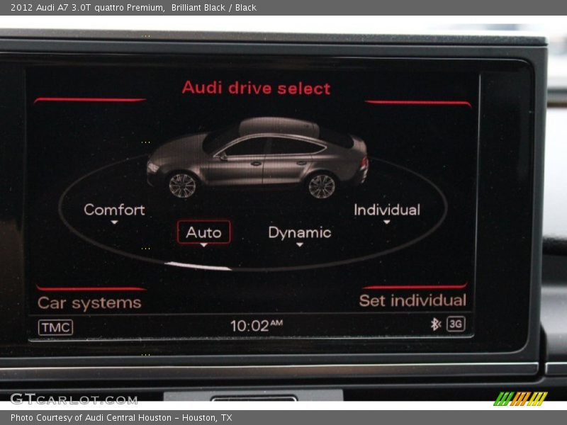 Brilliant Black / Black 2012 Audi A7 3.0T quattro Premium