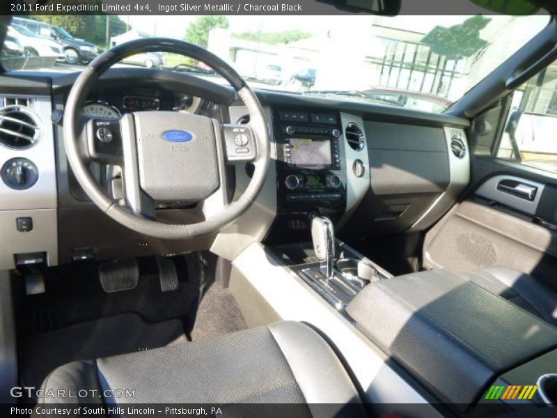 Ingot Silver Metallic / Charcoal Black 2011 Ford Expedition Limited 4x4