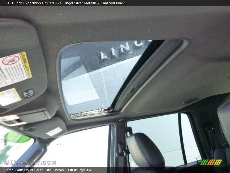 Ingot Silver Metallic / Charcoal Black 2011 Ford Expedition Limited 4x4