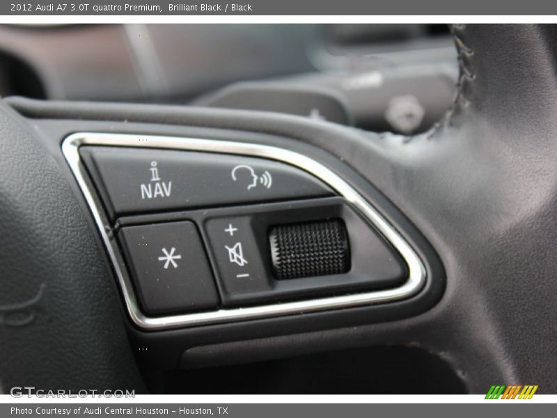 Brilliant Black / Black 2012 Audi A7 3.0T quattro Premium