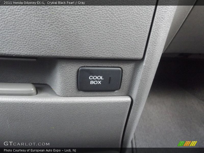 Crystal Black Pearl / Gray 2011 Honda Odyssey EX-L