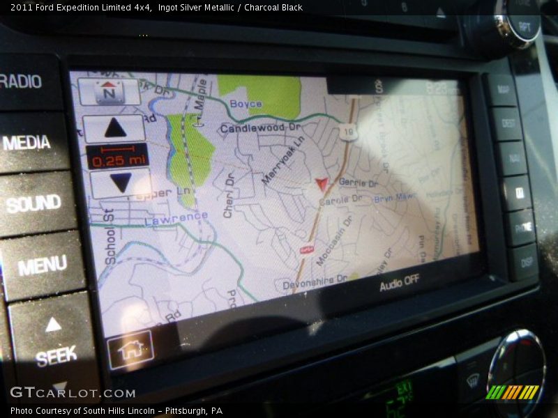 Ingot Silver Metallic / Charcoal Black 2011 Ford Expedition Limited 4x4