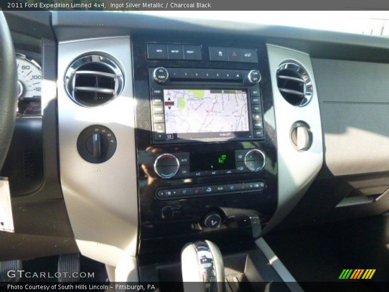 Ingot Silver Metallic / Charcoal Black 2011 Ford Expedition Limited 4x4