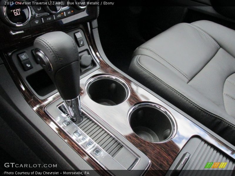 Blue Velvet Metallic / Ebony 2015 Chevrolet Traverse LTZ AWD