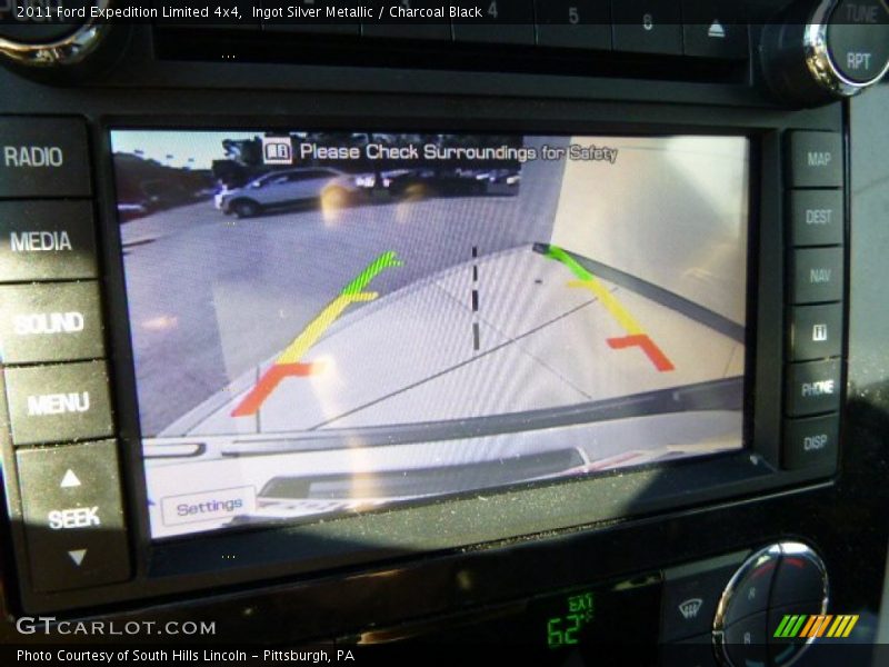 Ingot Silver Metallic / Charcoal Black 2011 Ford Expedition Limited 4x4