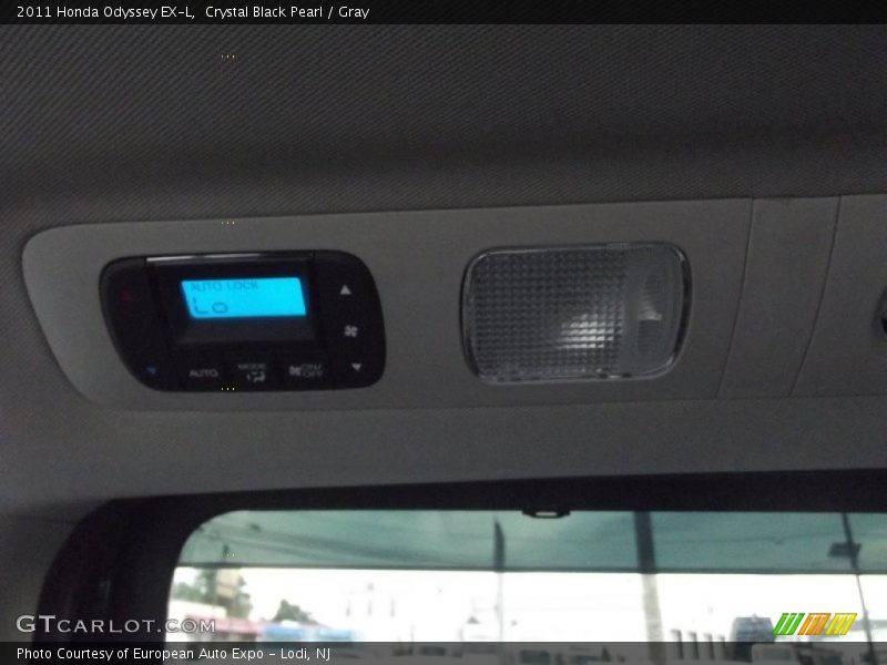 Crystal Black Pearl / Gray 2011 Honda Odyssey EX-L