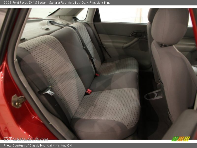 Rear Seat of 2005 Focus ZX4 S Sedan