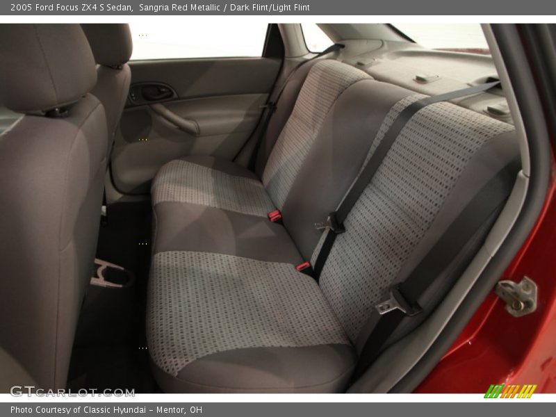 Rear Seat of 2005 Focus ZX4 S Sedan